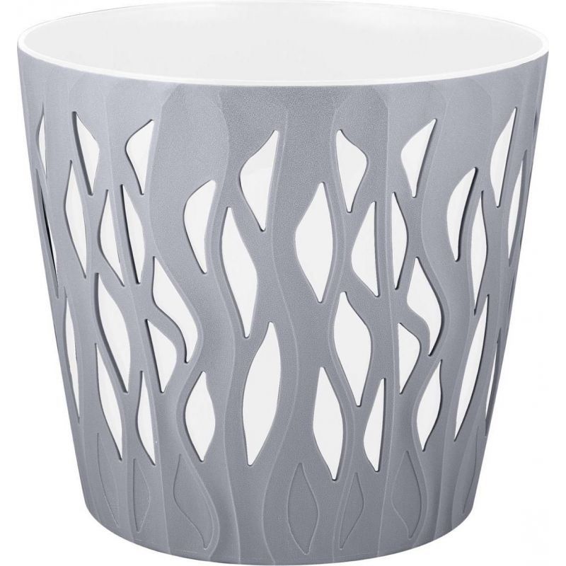 Горшок д/цв. "InGreen Winds" 20 л. d340 ПЦ6521УТ с дренажной вставкой 18,7л. (утренний туман)