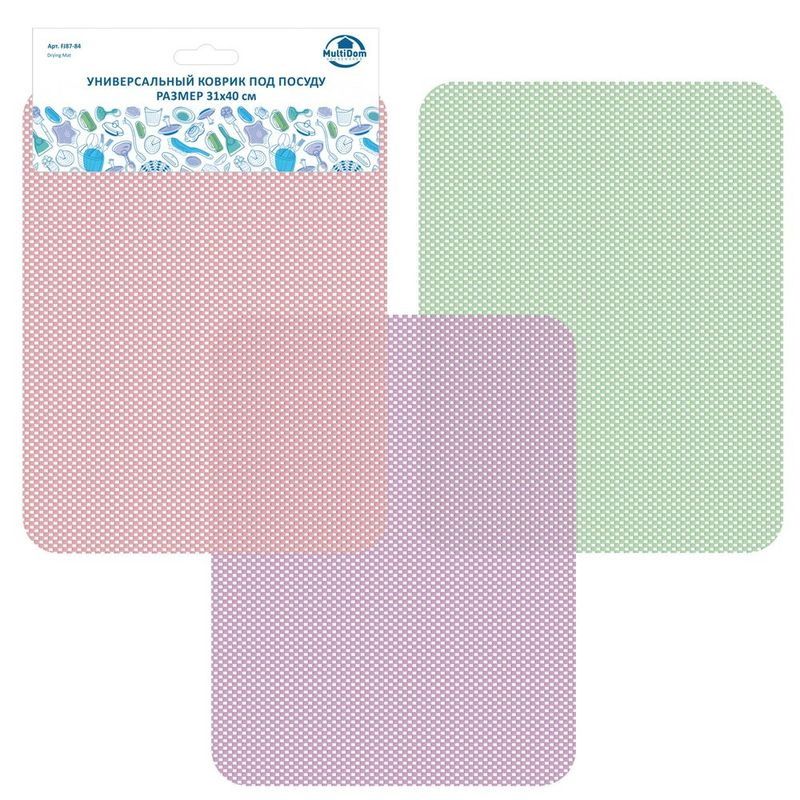 Коврик д/сушки посуды FJ87-84 (31*40см.) Мд