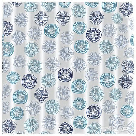 Занавес д/ван.комн. 180*180см. SC-PЕ-37 п/эстер. 007101 Скр.