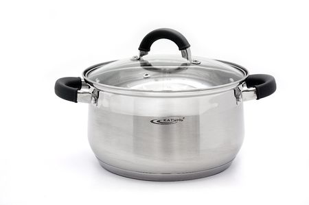 Кастрюля нерж.  1,9л. ИРИДА d16см. КТ08-D-16 .