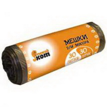 Мешки д/мусора  30л. (30шт/рул.) ПНД 310101Скр.