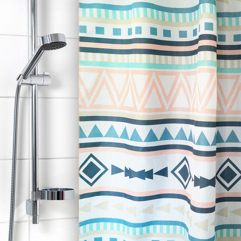 Занавес д/ван.комн. 180*180см. п/эстер. "Бохо" 2209-1 М.