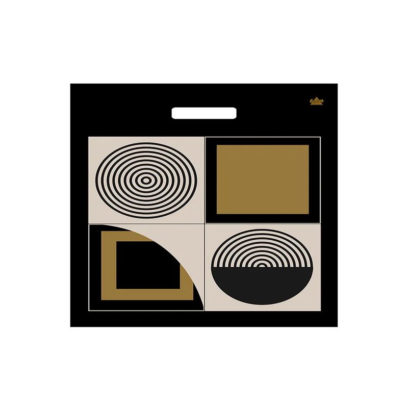 Пакет (вырубная руч.) 450*380мм. Магия линий 293237 Т-П