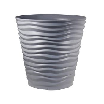 Кашпо ДЮНА  8,5л. d25,5см. КН3400С (серый)