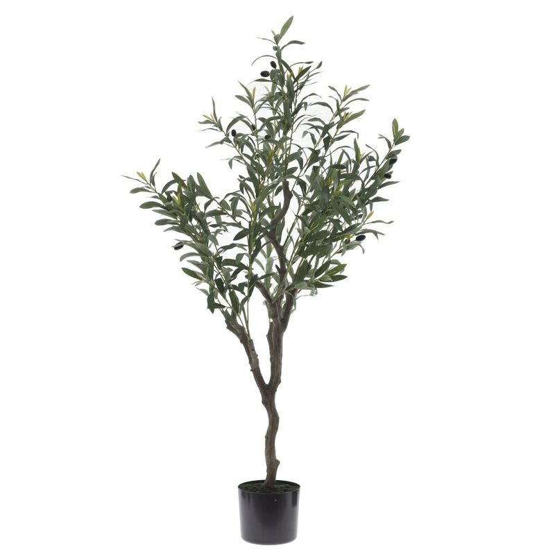 Цветок искусственный (дерево) 818003 "Олива" в горшке h=125см Р