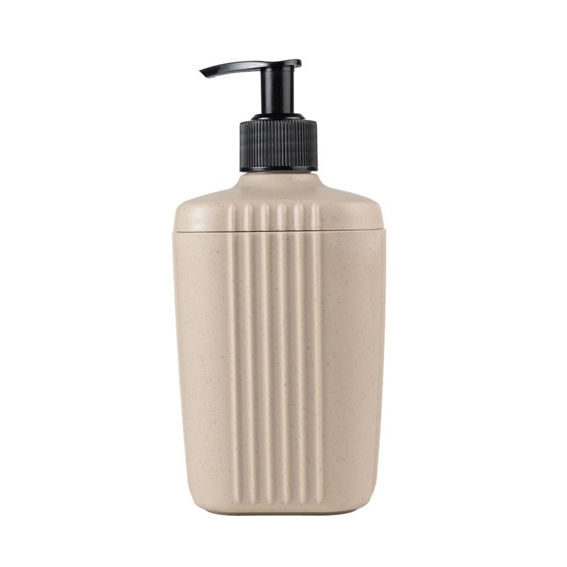 Дозатор д/жидк. мыла "Лайн" С565ПБЕЖ 0,5л. (песочный беж) Мар.