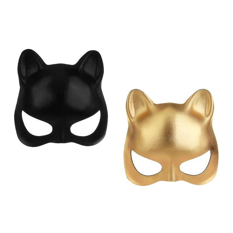 Маска карнавальная "Кошка" 391-309 (15*16 см.) Сноу Бум