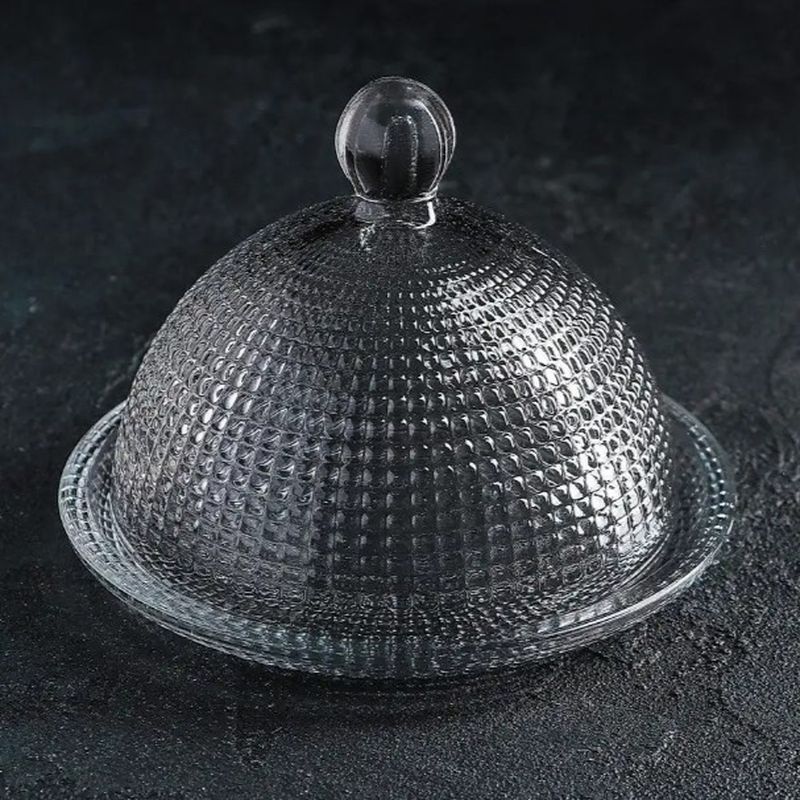 Блюдо 1170 Venice с крышкой (стекло) СКС