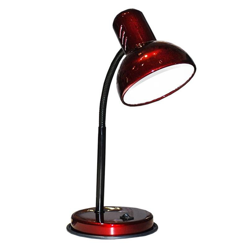 Лампа настольная НТ-2077А , вишневый перламутр, h=44,0см, 60Вт, Е27