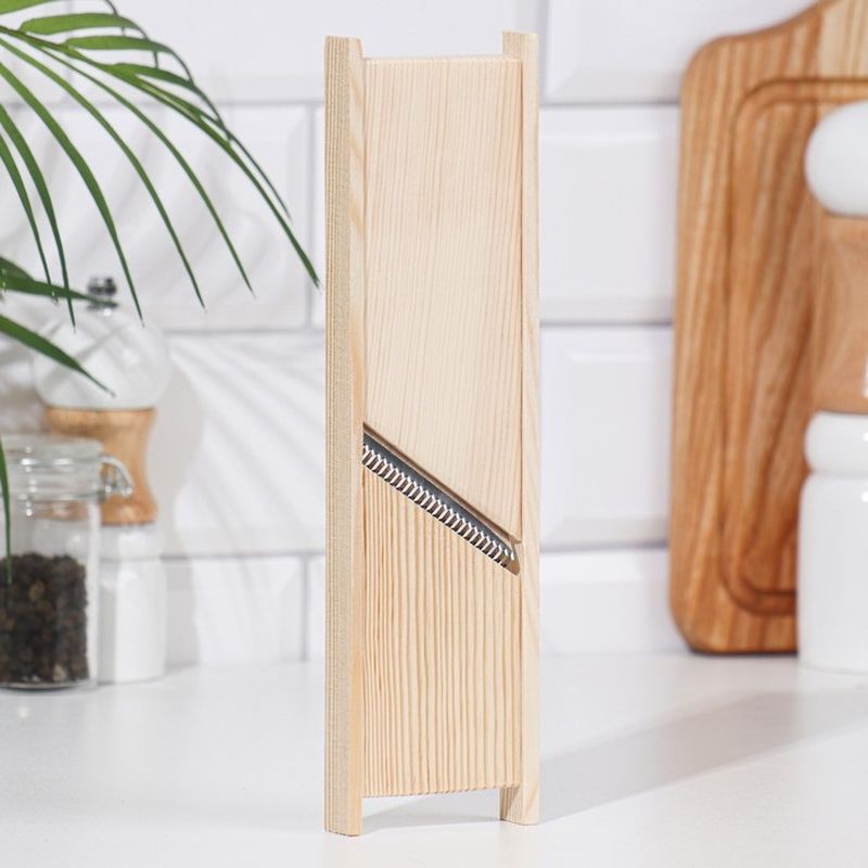 Терка д/корейской моркови 1017 (дерево)