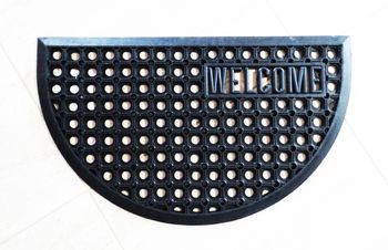 Коврик резиновый грязезащ. с отв. RНW 45*75см. (16мм.) п/кр.