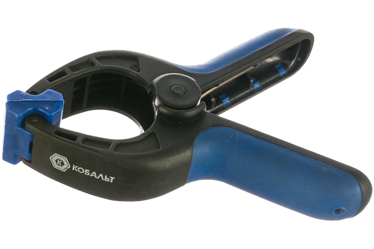 Зажим пружинный 244-766 (ширина зева 100мм) КОБАЛЬТ
