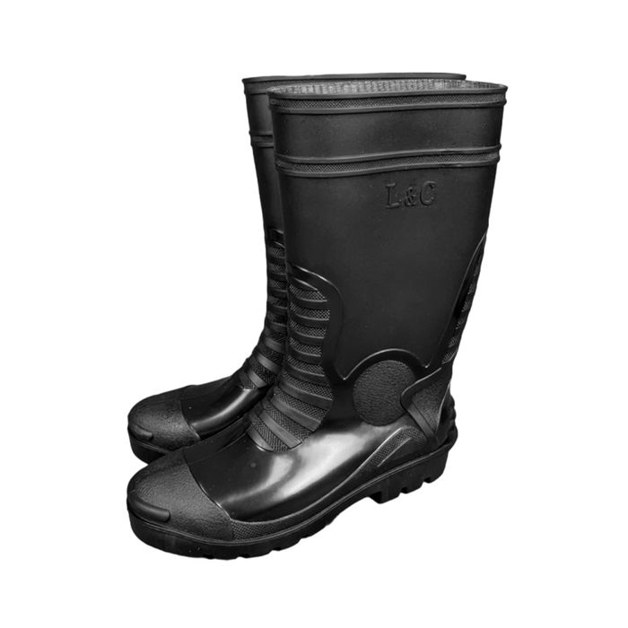 Сапоги мужские арт.046/н (р.41-45) ПВХ (войлок)