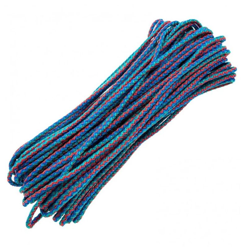 Шнур бельевой б/с полипропилен. тип 1. вязаный (d5мм. 20м.) цветной