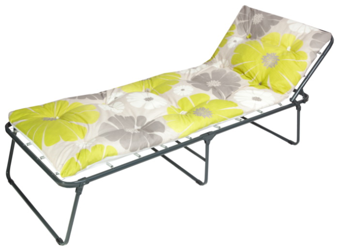 Раскладушка "Надин" С648 мягкая (до 120кг.)