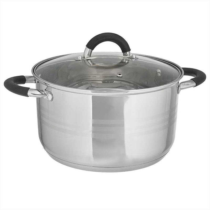 Кастрюля Webber BE-198/2 5,0л. стекл.крышка